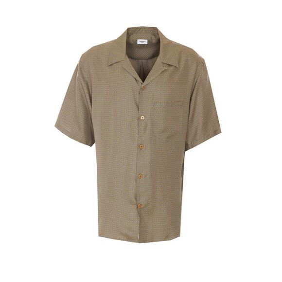 Saint Laurent Men Geometric Shirt